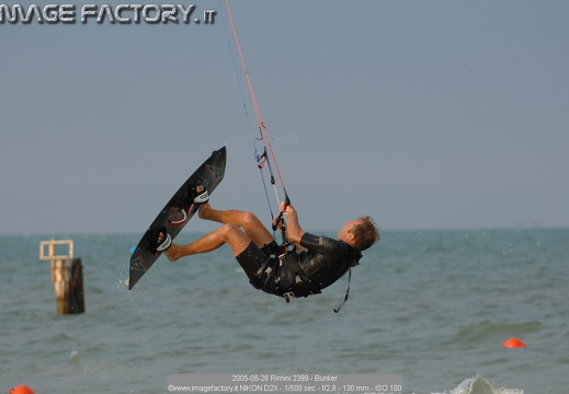 2005-08-26 Rimini - Bunker - Kitesurf